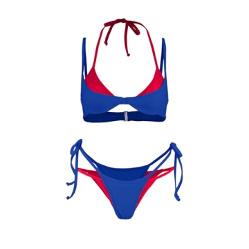 HYPERFIRE Color Block Bikini Set for Summer Fun