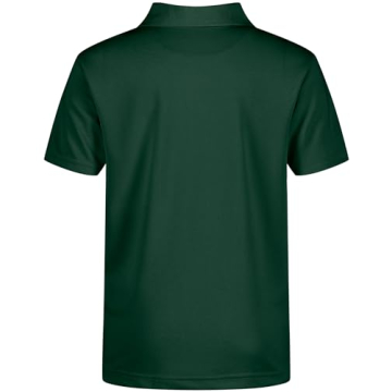 Nautica Boys' Moisture Wicking Performance Polo Shirt for School Uniforms