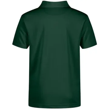 Nautica Boys' Moisture Wicking Performance Polo Shirt for School Uniforms