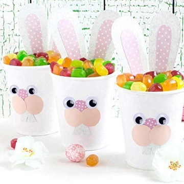 DECORA 500 Self-Adhesive Wiggle Eyes for Crafting Fun