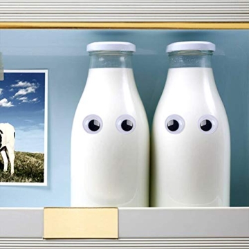 DECORA 500 Self-Adhesive Wiggle Eyes for Crafting Fun