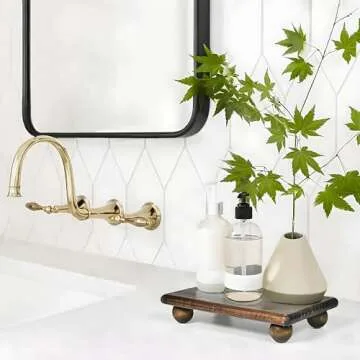 Sopicoz Wood Riser for Kitchen and Bathroom Decor