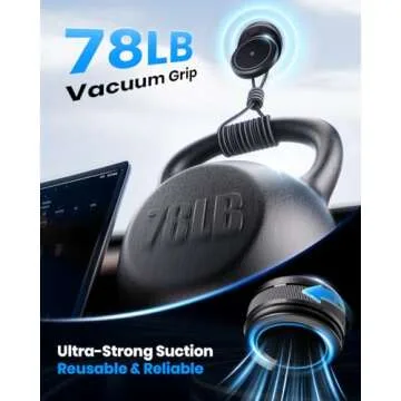 Ultimate 360° Vacuum Magnetic Car Phone Holder for All