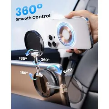 Ultimate 360° Vacuum Magnetic Car Phone Holder for All