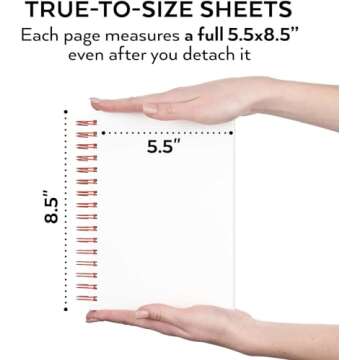 ARTEZA Watercolor Paper, Pack of 3, 30 Sheets Each, 5.5x8.5 Inches Watercolor Pad, 140lb/300gsm, Cold Press, Acid Free Art Paper