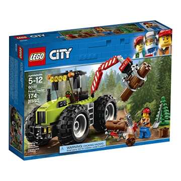 LEGO City Forest Tractor 60181 Building Kit (174 Pieces)