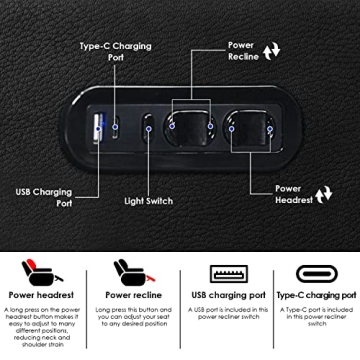 Weilianda Leather Recliner: Comfort & Functionality for Home Theaters