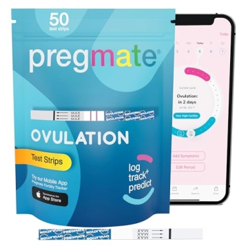 Pregmate 50 Ovulation Test Strips 99% Accurate Fertility Kit