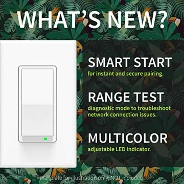 Zooz Z-Wave Long Range On Off Switch for Smart Homes