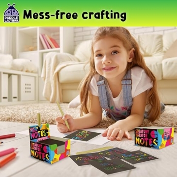 Rainbow Scratch Art Mini Notes - Gift for Kids & Teens