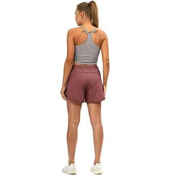 Icyzone Women's Quick-Dry Workout Shorts - Perfect for Active Lifestyle