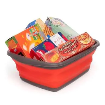 Versatile SAMMART 10L Collapsible Tub for Outdoor Use