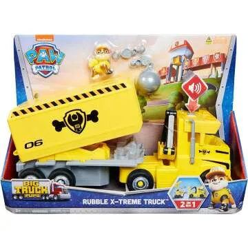 Paw Patrol Rubble Transforming Truck Toy for Kids