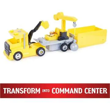 Paw Patrol Rubble Transforming Truck Toy for Kids