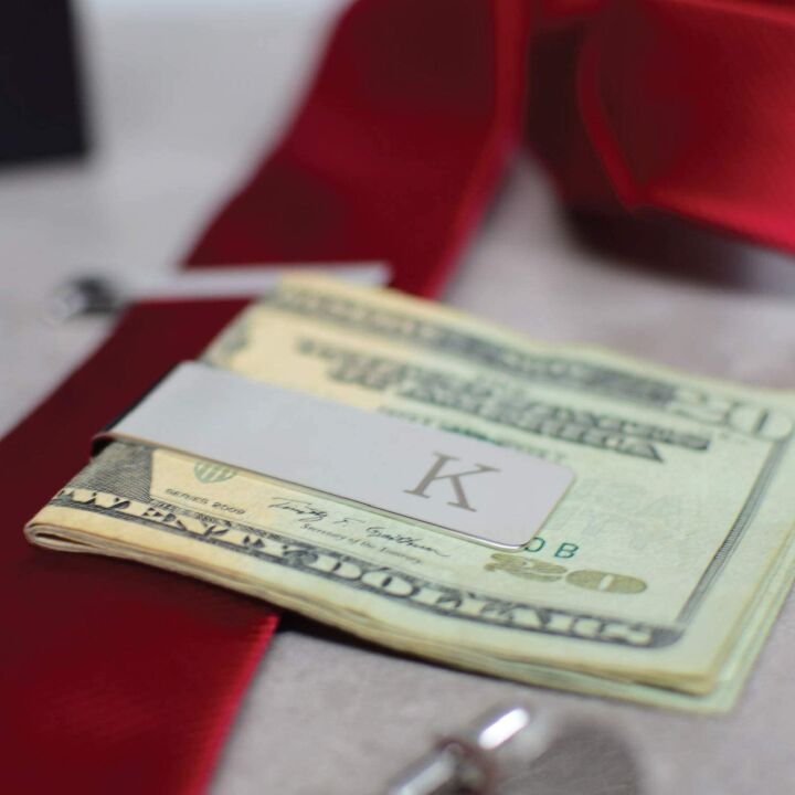 Cufflinks Tie Bar Money Clip Set - Ideal Groom's Gift