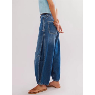 LifeShe Women's Baggy Jeans | Stylish Comfort Everyday