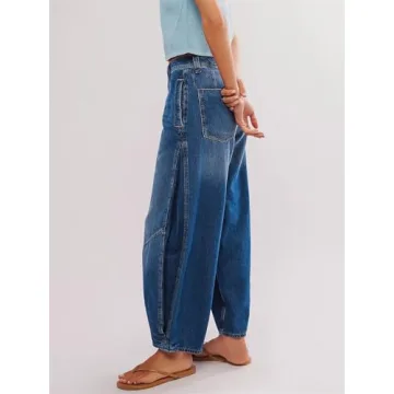 LifeShe Women's Baggy Jeans | Stylish Comfort Everyday