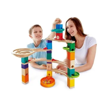 Explore STEAM Learning with Hape Quadrilla Marble Run