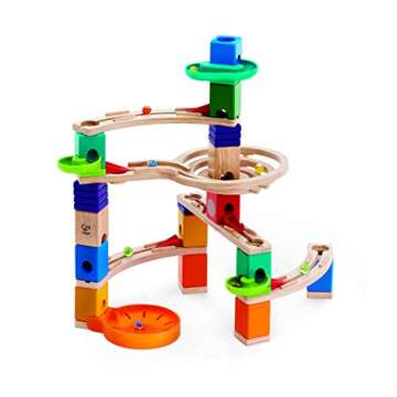 Explore STEAM Learning with Hape Quadrilla Marble Run
