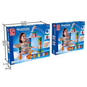 Explore STEAM Learning with Hape Quadrilla Marble Run