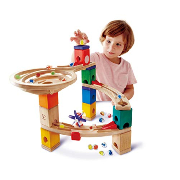 Explore STEAM Learning with Hape Quadrilla Marble Run