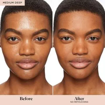 Laura Mercier Translucent Loose Setting Powder: 24 HR Shine Control, Soft Matte Finish, Long Lasting Wear, Best for Normal to Oily Skin, 4 Shades for Virtually All Skin Tones, Medium Deep