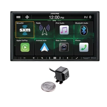 Alpine 7" CarPlay Stereo & Quality Backup Camera Bundle
