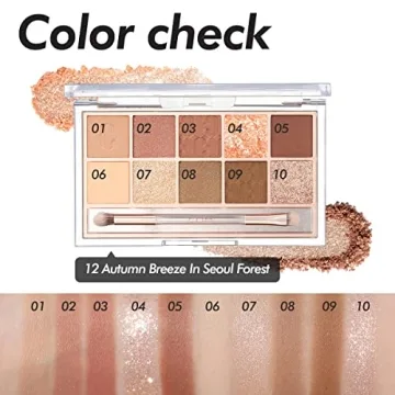 CLIO Pro Eye Shadow Palette for Vibrant Looks