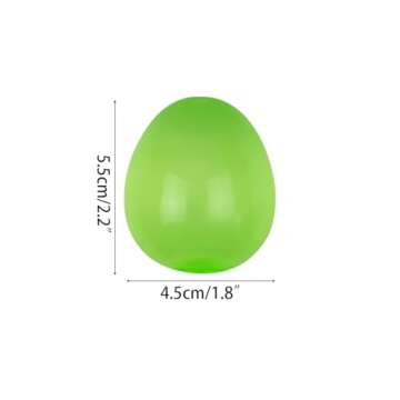 Anditoy 4 Pack Easter Eggs Stress Balls for Kids