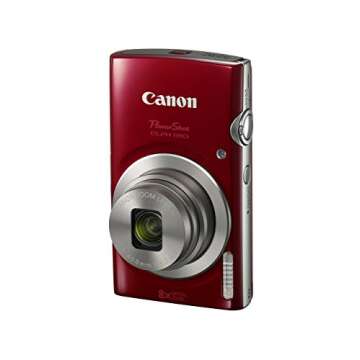 Canon PowerShot ELPH 180: 8x Zoom & Smart AUTO Features