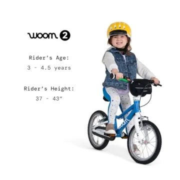 woom 2 Ultralight Children's Bicycle for Kids 3-4.5 Years