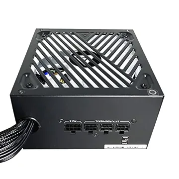 Apevia 1000W RGB Gaming Power Supply 80+ Gold Semi-Modular