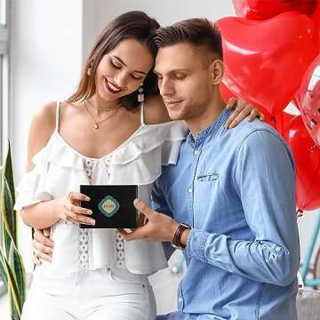 KENZY GIFTS Evil Eye Jewelry Box - Handmade Gold Keepsake Box with Magnetic Closure & Crystals - Decorative Storage for Bracelets, Necklaces, Boho Home Decor