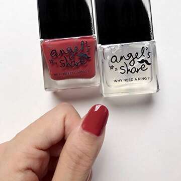 ANGELARIEL Peel Off Base Coat, 14-Free Non Toxic, Ready For Takeoff Peelable Base Coat, No Latex Cuticle Barrier, Non-glue Based Nail Tape, 0.37 fl oz