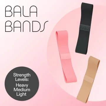 Bala Bands 3-Pack Resistance Bands for Stylish Workouts