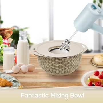 Multifunctional 4-1 Colander Mixing Bowl Set for Kitchen