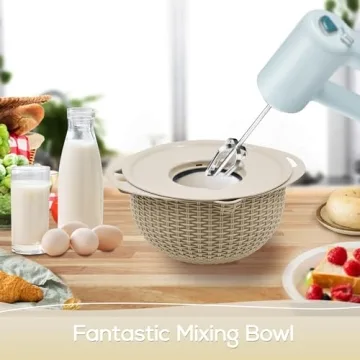 Multifunctional 4-1 Colander Mixing Bowl Set for Kitchen