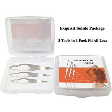 Unlock Perfect Dreads with Our Interlocking Tool 3-Pack