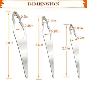 Unlock Perfect Dreads with Our Interlocking Tool 3-Pack