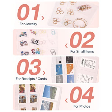 BAGSMART Travel Jewelry Case for Necklaces, Earrings, and More