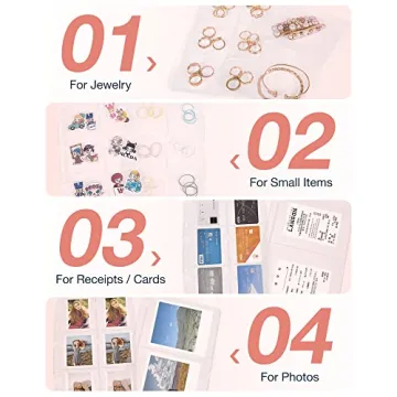 BAGSMART Travel Jewelry Case for Necklaces, Earrings, and More