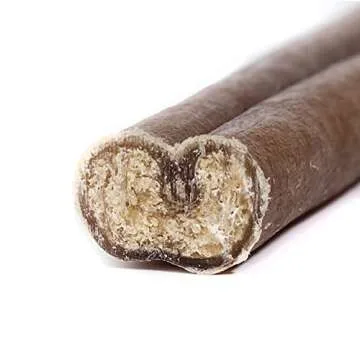 Downtown Pet Supply - Bully Sticks for Dogs - Natural Beef Sticks - Rawhide-Free Dog Chews - Dental Treats with Protein, Vitamins & Minerals - 12 in - 0.5 lb