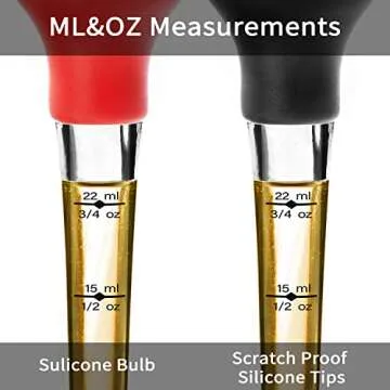 DIMESHY Turkey Baster Food Grade for Cooking & Basting, Detachable Round Bulb, Baster Cooking Good for Meat Poultry Beef Chicken, with Cleaning brush, inject needle, Basting brush(red)