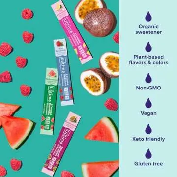 Ultima Replenisher Daily Electrolyte Powder Drink Mix – Tropical Variety, 20 Stickpacks – Hydration Packets with 6 Electrolytes and Minerals – Keto Friendly, Non-GMO and Sugar-Free