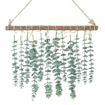 MEET ROSE Faux Eucalyptus Hanging Decor - Nature-Inspired Greenery