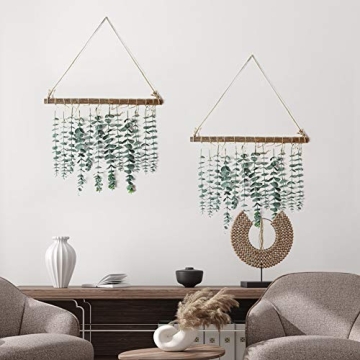 MEET ROSE Faux Eucalyptus Hanging Decor - Nature-Inspired Greenery