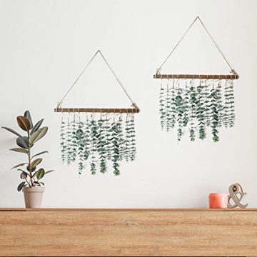 MEET ROSE Faux Eucalyptus Hanging Decor - Nature-Inspired Greenery