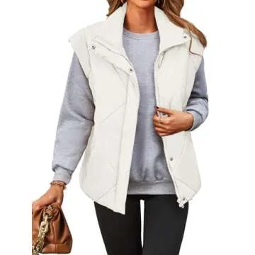 Winter Puffer Vest for Women - Stylish and Warm