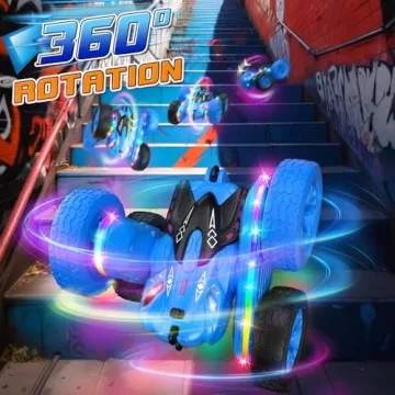Jimdella Remote Control Stunt Car for Kids Ages 4-6