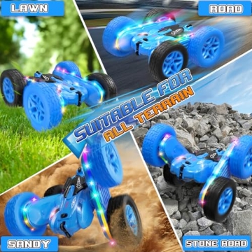 Jimdella Remote Control Stunt Car for Kids Ages 4-6